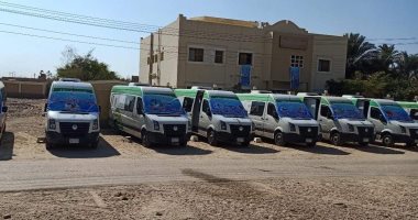 تنظيم قافلة طبية مجانية بقرية طهنا الجبل فى المنيا ضمن "حياة كريمة"